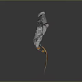 Modern robot alien warrior alien warrior alien soldier alien army pair 3d model