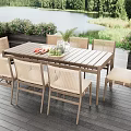 Stylish Woven Outdoor Chairs With Soft Cushion For Lakeside Patio Leisure Dining Experiences