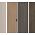 Stylish Sliding Doors Featuring Different Wooden Finishes and Color Options for Home Interiors