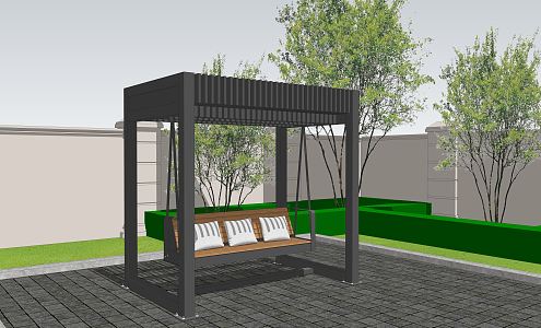 Modern Swing 3d model