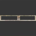 Industrial Wooden Pallet With Slats Used In Logistics And Warehousing Operations