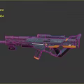 Modern Sci-Firearms Next Generation Firearms Sci-Fi Games Gun Games Firearms 3d model
