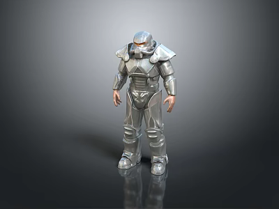 Mech Warrior Mech Soldier Machine Battlearm Mechanical Battlearm Machine Fighter Robot 3d model