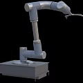 Collaborative robot arm robot gripper robot hand 3d model