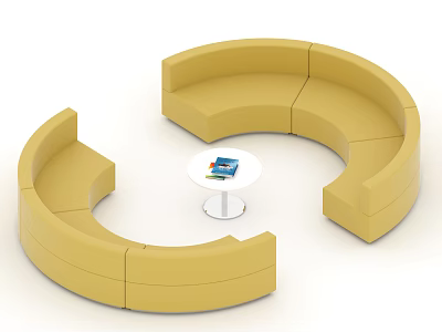 Modern Multiplayer Sofa Casual Sofa 3d model Modern Multiplayer Sofa Casual Sofa 3d model