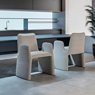 Modern Dining Chair 3d model