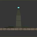Stargate Stargate Spacetime Gate Sci-Fi Door Ring Door Loop Sci-Fi Ring Portal Shuttle Door 3d model