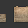 Wooden Storage Boxes For Household Use In Various Sizes And Shapes