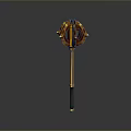 Scepter Ancient Scepter Cane Ancient Scepter Magic Scepter Metal Scepter Classical Scepter Magic Scepter 3d model