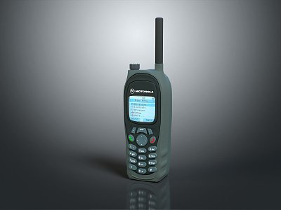 modern walkie-talkie military walkie-talkie military radio military wireless telephone 3d model