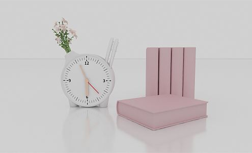 Modern Clock 3d model