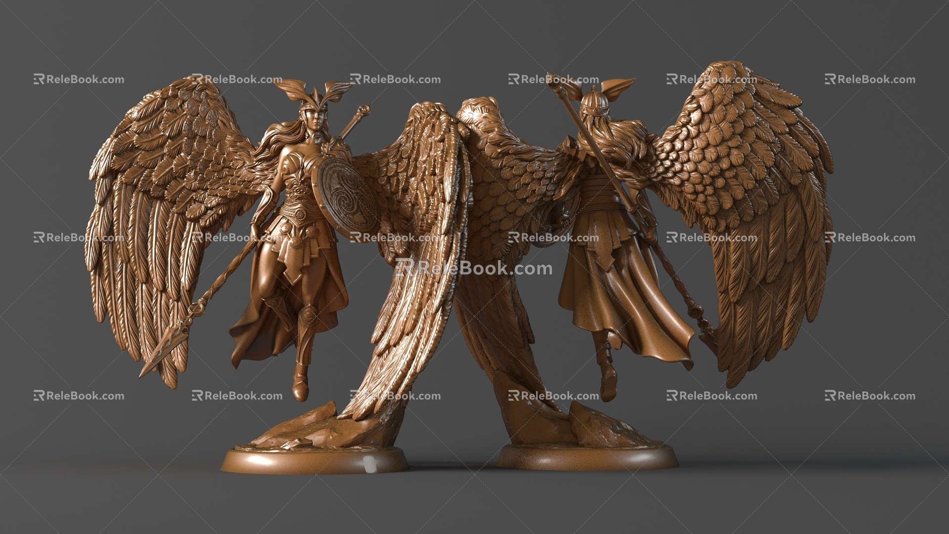 Sacrament of Warrior Goddess 3d model