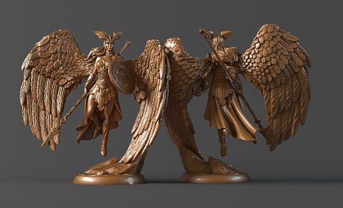 Sacrament of Warrior Goddess 3d model