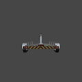Aluminum Boat Trailer With Heavy Duty Wheels And Winch For Watercraft Transportation