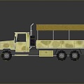 Military Truck Military Transporter Military Transporter Armed Transporter Armored Transporter 3d model