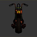 Motorcycle Two-wheeled Motorcycle Cross-country Motorcycle Road Race Motorcycle Motor Vehicle Transport 3d model