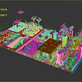 Game Environment Game Scene Fairy Tale Scene Fairy Tale Magic Scene Magic Item 3d model
