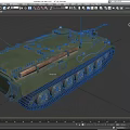 Armored Vehicle Armored Transport Vehicle Crawler Armored Vehicle Launching Vehicle Infantry Fighting Vehicle Reconnaissance Vehicle Low Face Number Low Model Simple Model Video Level Super Realistic 3d model