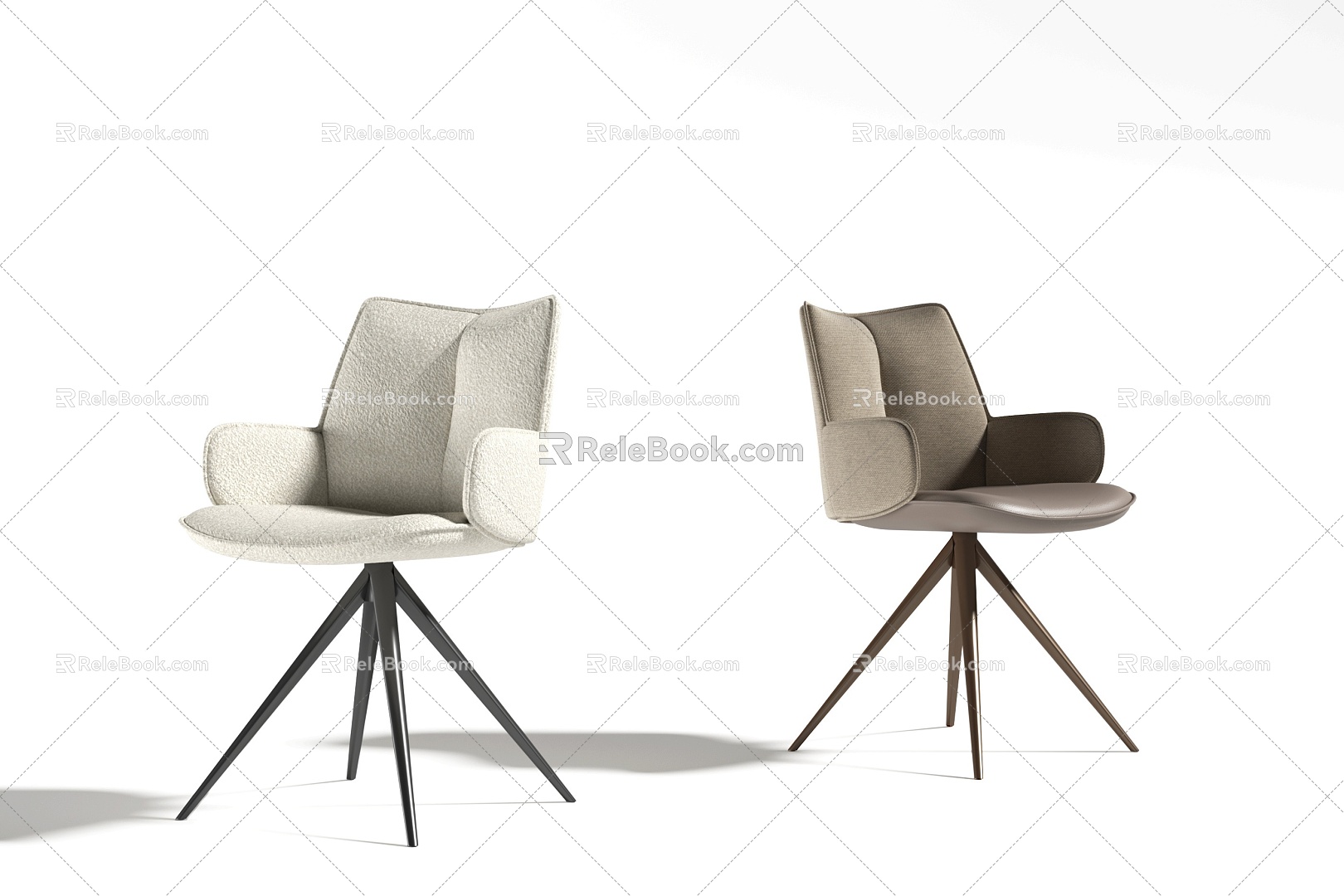 Dining Chair Office Chair 3d model