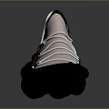 Stylish Modern Sneakers With Pink Mesh Upper White Laces And Thick Black Sole