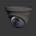 Projection Monitoring Dome Surveillance Camera With Metal Casing And HD Lens