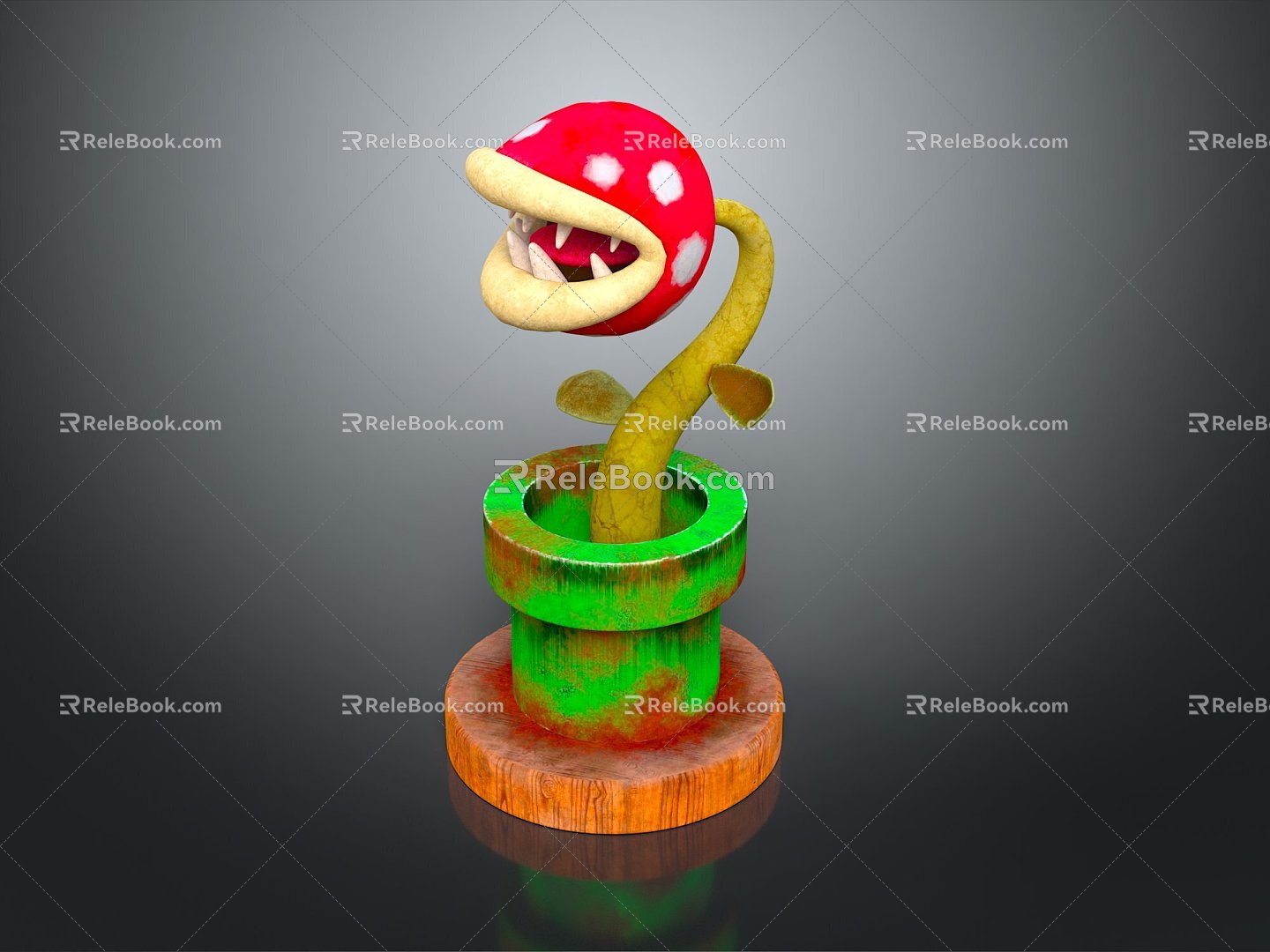 cannibal flower cannibal flower cartoon cannibal flower anime cannibal flower stylized cannibal flower 3d model