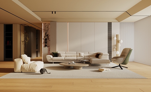 Living room 3d model