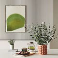 Modern ornaments combination 3d model
