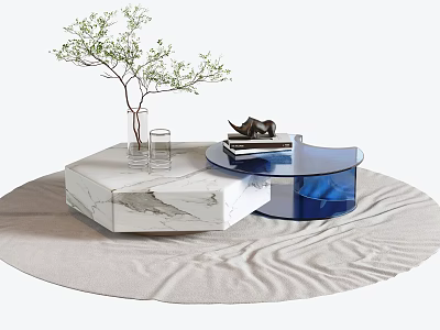 Modern Coffee Table Marble Coffee Table 3d model Modern Coffee Table Marble Coffee Table 3d model