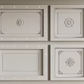 Decorative Ceiling Panels With Various Ornament Designs