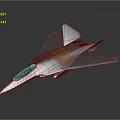 Realistic Style Fighter Military Aircraft Stealth Fighter Combat Aircraft Jet Fighter Military Aircraft Fighter A Future Fighter