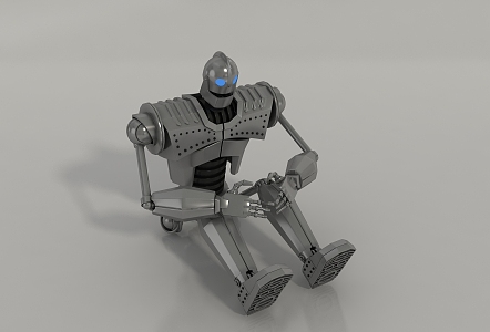 intelligent robot machine 3d model