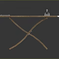 Wooden Foldable Ironing Board With Iron And Heat Resistant Surface