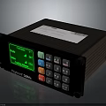 BrightStar Delta Device With Green Display Colorful Buttons And Wooden Panel