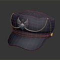 Army Hat Police Hat Officer Hat General Hat Hat Realistic 3d model