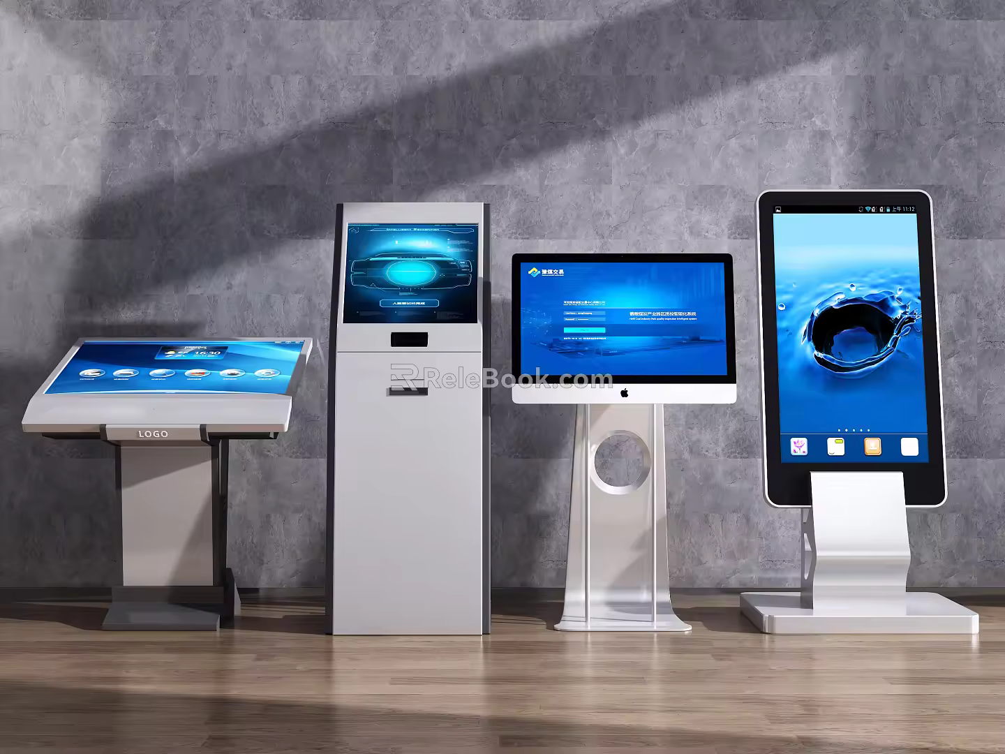 Modern all-in-one intelligent all-in-one display machine 3d model