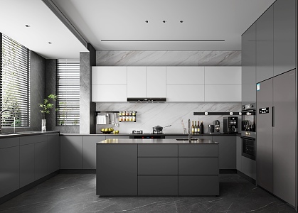 Modern Kitchen 3d model