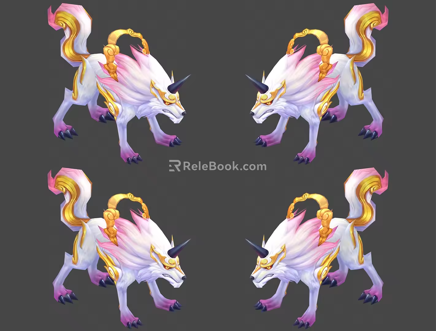 Modern Game Characters 3d model