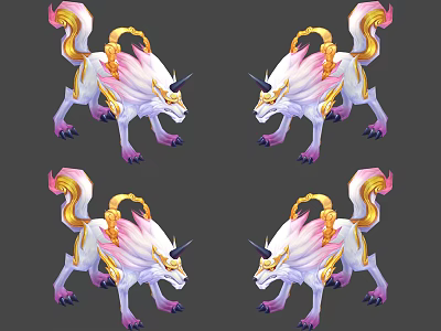 Modern Game Characters 3d model