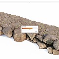 Modern Ground Stone Ground 3d model