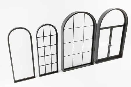 Single door 3d model