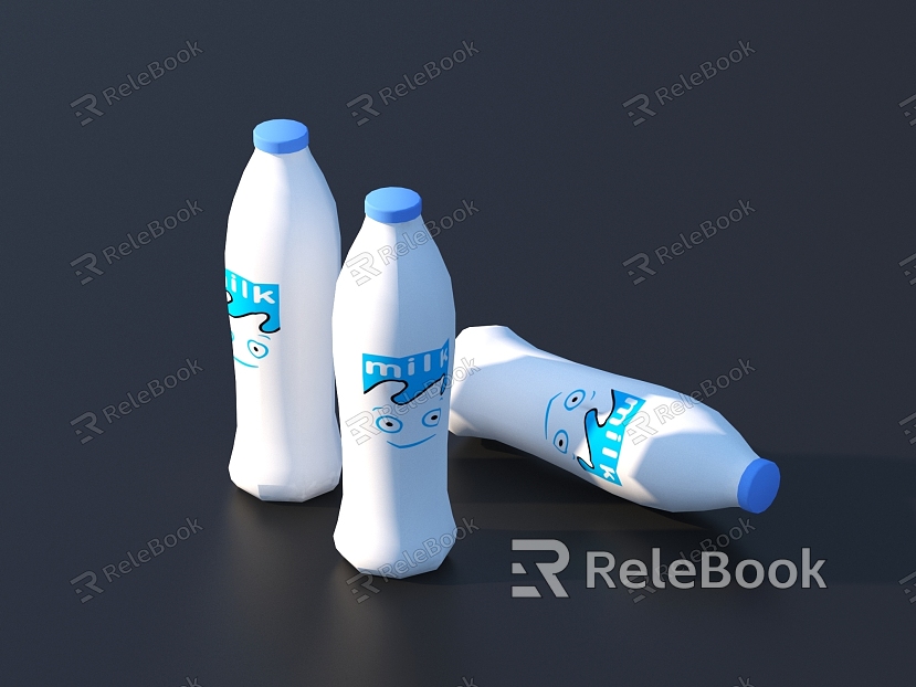 Modern Milk Milk Drink model