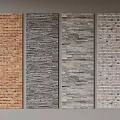 Stylish Stone and Wood Wall Panels with Different Textures for Interior Decor