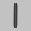 Minimalist Black Rectangular Handle With Sleek Design And Smooth Surface For Modern Furniture
