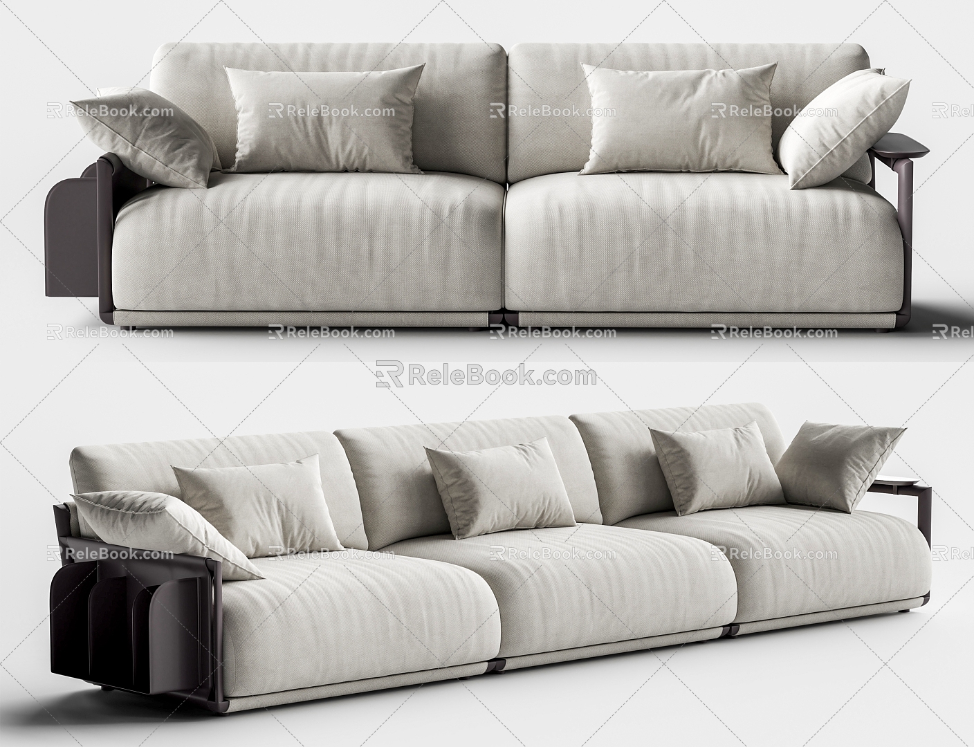 giorgetti ADAM double sofa multiplayer sofa combination model