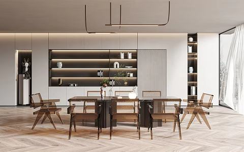 The Silent Restaurant 3d model