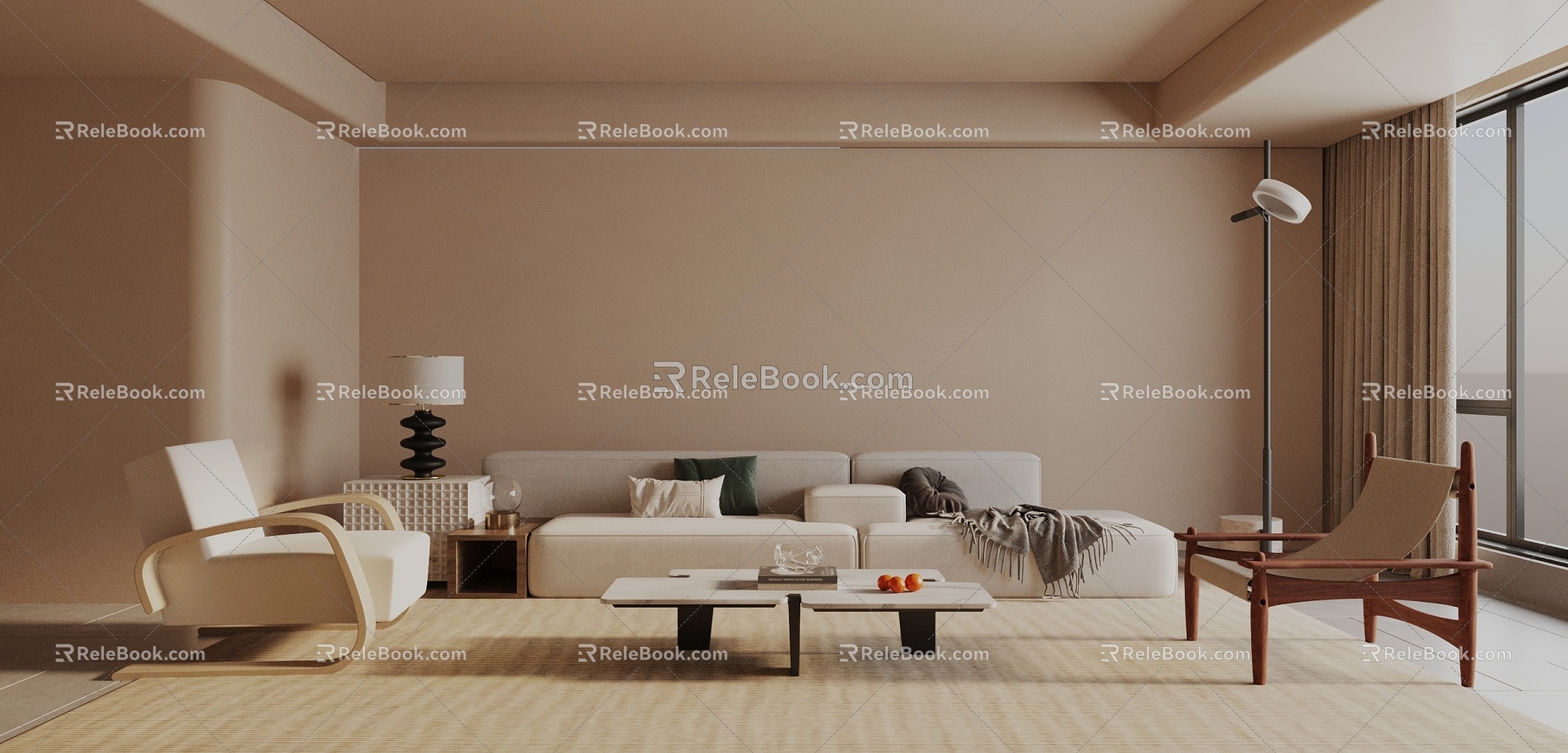 Living room 3d model