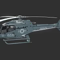 Military Navy Helicopter With Identification Number 616 And Gray Exterior Design