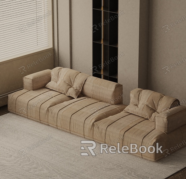 Three-seat sofa model