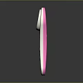 Handheld Personal Care Appliance Featuring White Design Pink Buttons and Mesh Panel